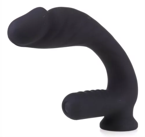 Infladick – felfújható és vibráló anális dugó 14x3.5cm