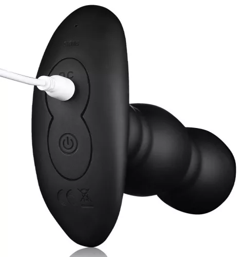 Inflatable Vibrátor – állítható anális izgató 11 x 3.8 cm