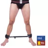 Állítható fém rúd bőr mandzsettákkal – 35-60 cm