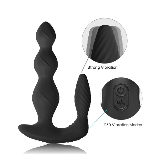 Maxfun vibrátor fekete