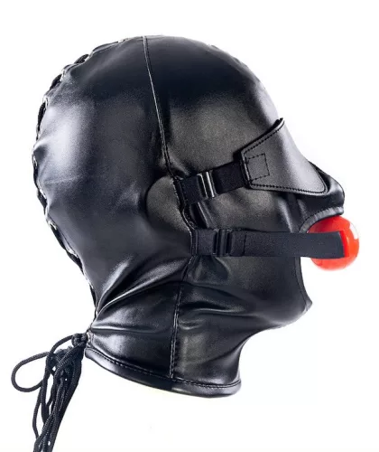 Premium SM Maske mit Gags – stylisches Spielzeug für Erwachsene