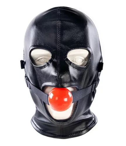 Premium SM Maske mit Gags – stylisches Spielzeug für Erwachsene