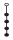 Storm Beads M – prémium intim golyók, 34 x 3,7 cm