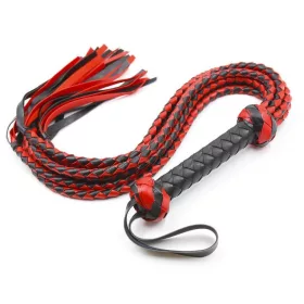   Tigress Long Swift – 78 cm-es érzéki vibrátor fekete-pirosban