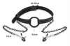 Gag Nip Ring – stílusos mellbimbó feszítő fekete színben