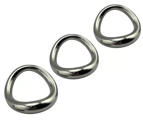 Gebogener Penisring aus Stahl – Premium-Verwöhnring für Herren