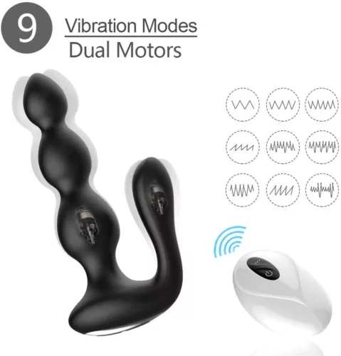 RemoteSilicone análgyöngy szilikonból távirányítóval