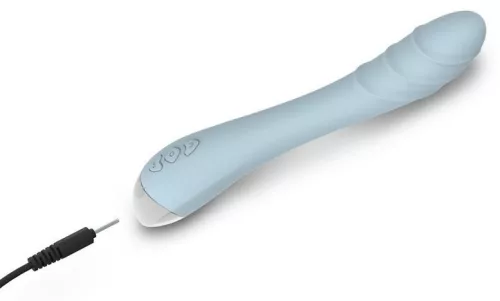 Vibro Fox Lindo – prémium G-pont vibrátor, kék 14 cm