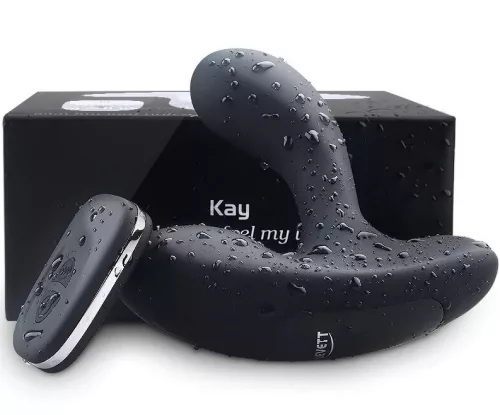 Kay - 10 cm-es prosztata vibrátor