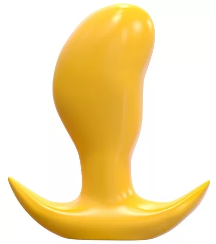 Frijo S – prémium sárga anális kiegészítő 10 x 4,5 cm