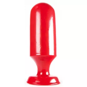   Plug Zizi Deep N Wide – prémium anális dugó, 15 cm vörös