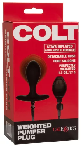 Colt Inflatable Plug – súlyozott felfújható anális kiegészítő