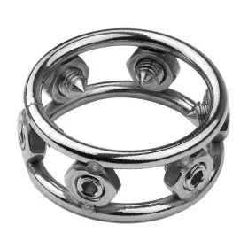   Penisring aus Metall mit Stahldornen – Premium-Sinnlichkeit