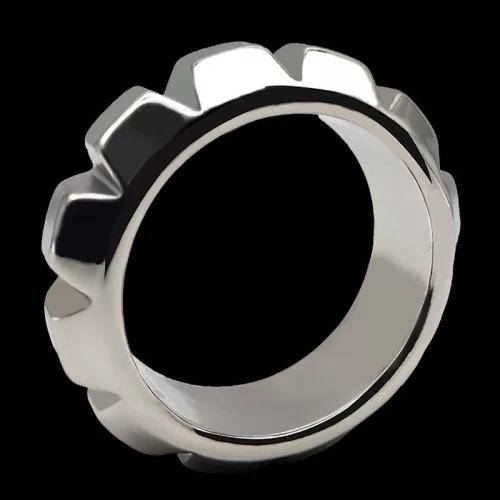 Kren Round – Premium-Penisring aus Metall 15 mm