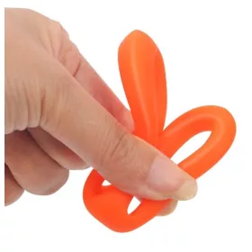   Double Cockring Uplift – duplaszoros péniszgyűrű 40mm narancs