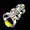 Teljes mechanikai chastity ketrec - 6,5 x 3,5 cm