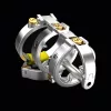 Teljes mechanikai chastity ketrec - 6,5 x 3,5 cm