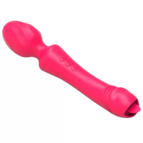   Varázspálca – 20 cm-es nyelv formájú masszírozó, piros