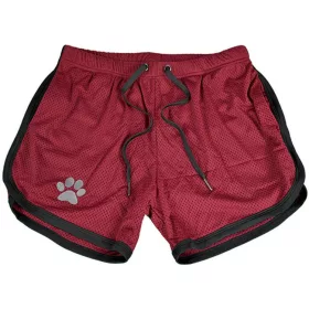 Paw Shorts – Prémium bordeaux-fekete alsónadrág