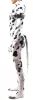 Dalmatin Hundekostüm – Premium schwarz-weißes Cosplay-Outfit