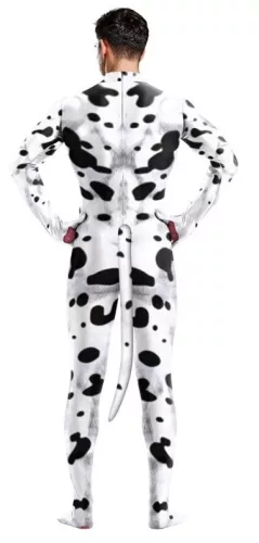 Dálmány Hunde-Cosplay-Kostüm – schwarz-weiße Eleganz