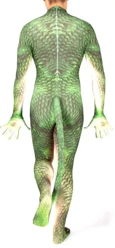 DRAGON Green – Drachen-Cosplay-Kostüm für Erwachsene