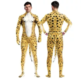 Gelbes Cosplay-Kostüm von Marsupilami – Premium-Design