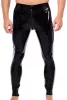 Xrub latex nadrág elülső/hátsó cipzárral - Fekete/Fehér