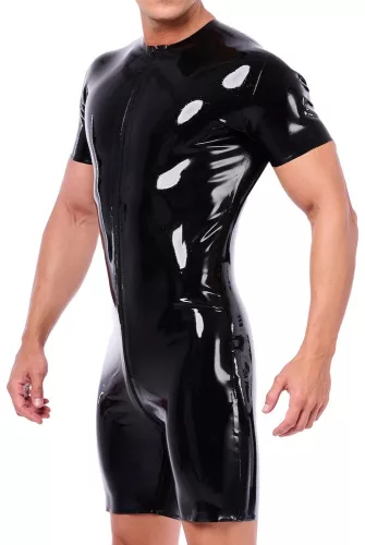 Xrub – cipzáras latex férfi short, prémium élményhez