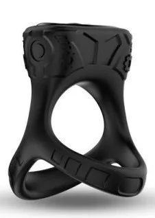 Vrizz Vibrant – érzéki golyónyújtó prémium fekete 43mm