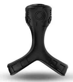 Vrizz Vibrant – érzéki golyónyújtó prémium fekete 43mm