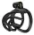 Chastity cage Tortille – fekete prémium tartózkodási ketrec