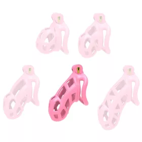 XL Pink Aspic Cage – stílusos intim fém háló