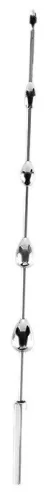 Brano – fém urethra kényeztető rúd 22 cm hosszú