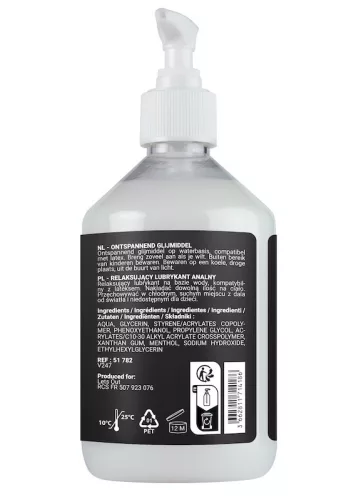Sensualube – érzékien simogató anális síkosító 500ml