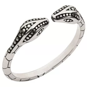 Két kígyó – stílusos prémium akácgyümölcs gyűrű