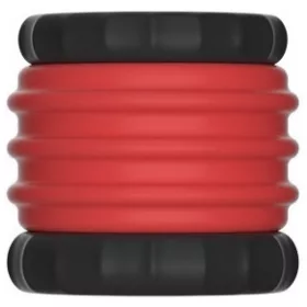   Soqlo ballstretcher – prémium piros-fekete herefeszítő 35 mm