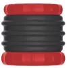 Soqlo Ballstretcher – Premium schwarz-roter Penisring 35 mm