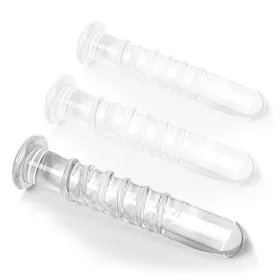 Prémium üveg dildó – 18 cm érzéki kényeztetéshez