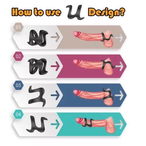 Dupla U-alakú gyűrű – 28 mm prémium kényelem