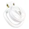 Sissy Kiss – prémium fehér szexi zár cage 3.5 x 3.8cm