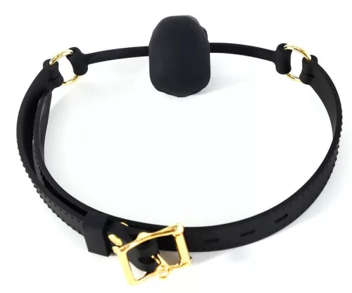 Skull Gag Black – stílusos fekete maszk a játékos élvezetekhez