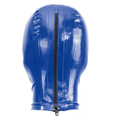 Blue Texie – latex fejvédő maszk