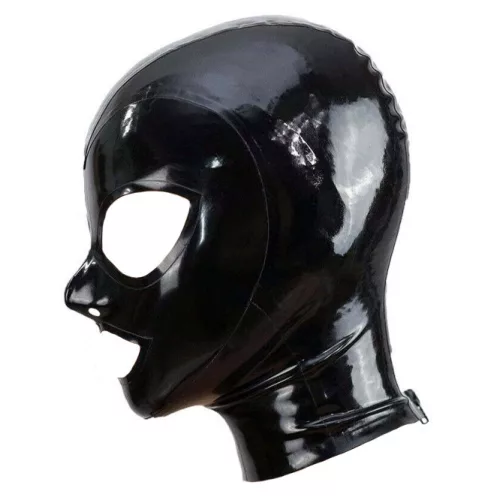 Black Texie – latex arcmaszk a rejtélyességért
