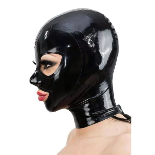 Black Texie - latex álarc, a titokzatos érzékiségért