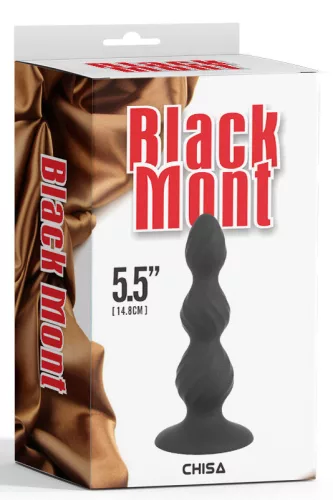 Bolfi Black – prémium análplug 13 x 4 cm
