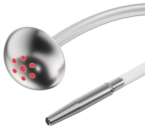 Jet Shower - vízálló anális dugó 20,5 cm, 7 mm átmérőjű