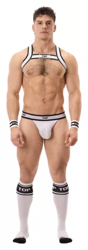 Fehér Jockstrap – stílusos hám, érzéki kényelem