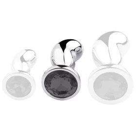 Bijou Bean – elegáns anális plug ezüst színben