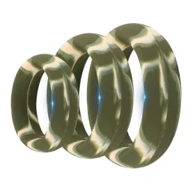 Silimix Vert Army – 3 db prémium péniszgyűrű